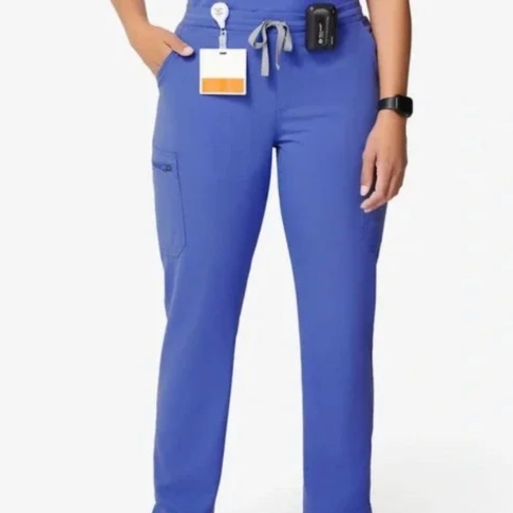 Figs Yola Skinny Scrub Pants - *Limited Edition* Denim - Size Small